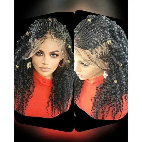 Unbranded Other - Premium Handmade BraidedLace Wigs for Working Women -Versatile, Lightweight, NWT